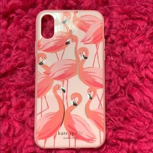Kate spade flamingo phone case iPhone X